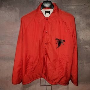 Vintage 1980s Atlanta Falcons Windbreaker Jacket - XL